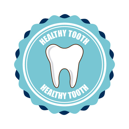 dental design over white  background vector illustrationのイラスト素材