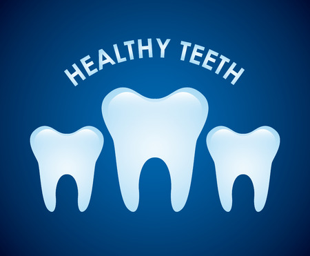 dental design over blue background vector illustrationのイラスト素材