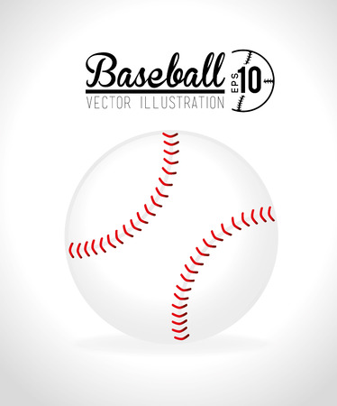 Sport design over white background, vector illustrationのイラスト素材