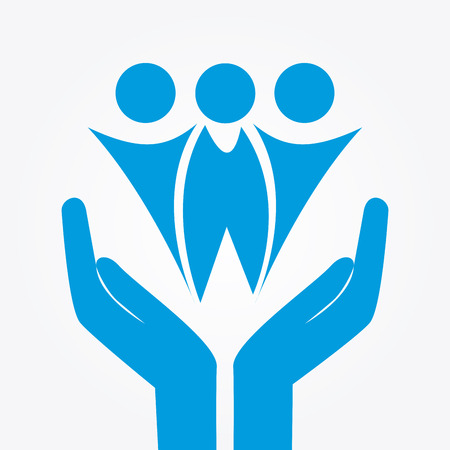 Social network design over white background, vector illustrationのイラスト素材