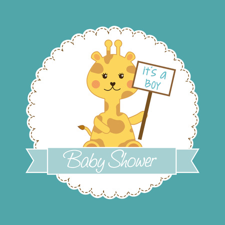 baby shower car design  のイラスト素材