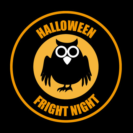 Halloween design over black background, vector illustrationのイラスト素材