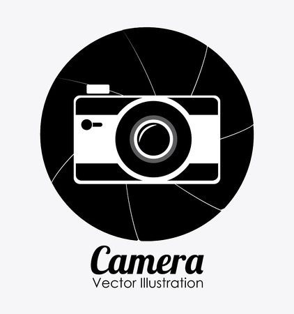 Illustration of a camera iconのイラスト素材