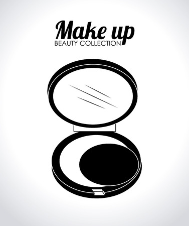 Cosmetics design over gray background,vector illustrationのイラスト素材