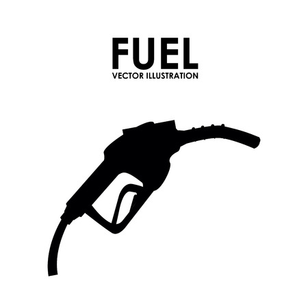 fuel pump design over white background illustrationのイラスト素材