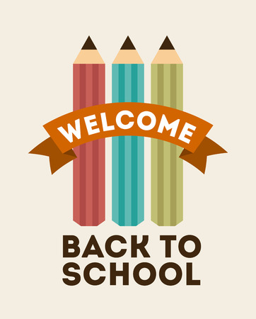 school design over white background vector illustrationのイラスト素材