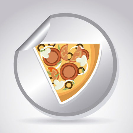 menu design over  gray background vector illustrationのイラスト素材