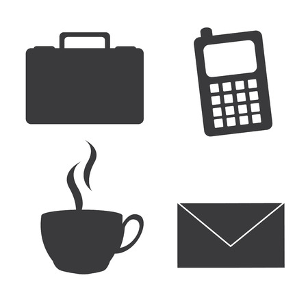 communication design over white  background vector illustrationのイラスト素材