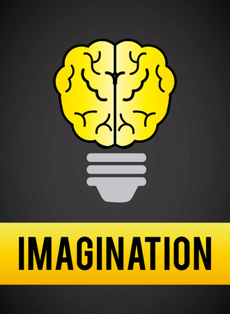 think design over black background vector illustrationのイラスト素材