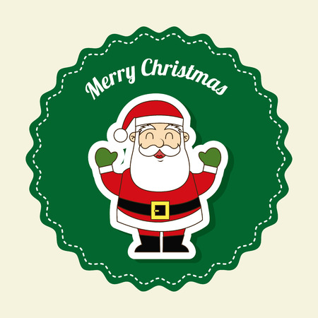 christmas design over white  background vector illustrationのイラスト素材