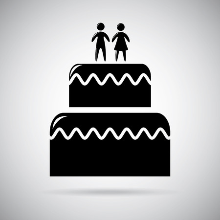 bakery design over  gray background vector illustrationのイラスト素材