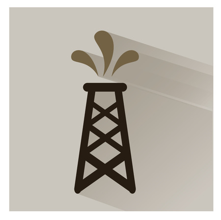 gasoline design over  gray  background vector illustrationのイラスト素材