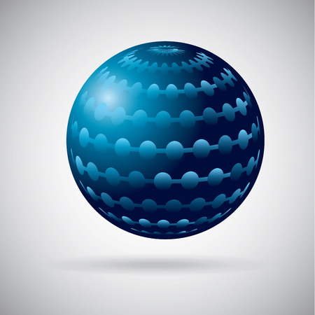 eco design over gray background vector illustrationのイラスト素材