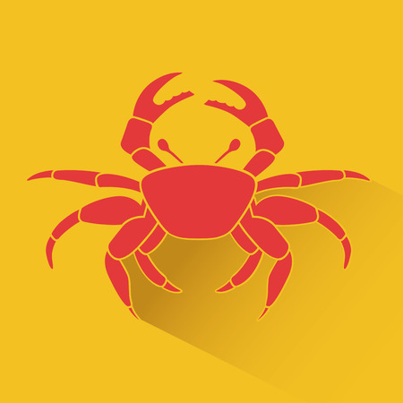 beach icon over  yellow background vector illustrationのイラスト素材