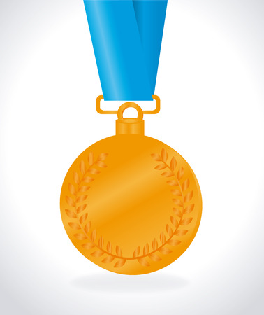 Champion design over white background, vector illustrationのイラスト素材