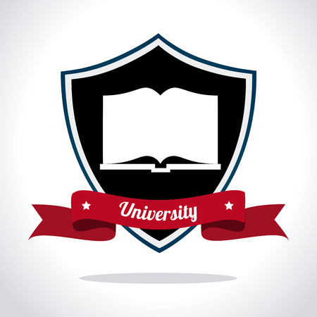 Education design over white background, vector illustrationのイラスト素材