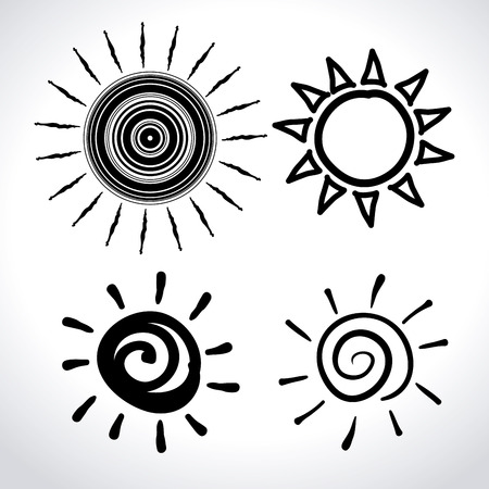 Summer design over white background, vector illustrationのイラスト素材