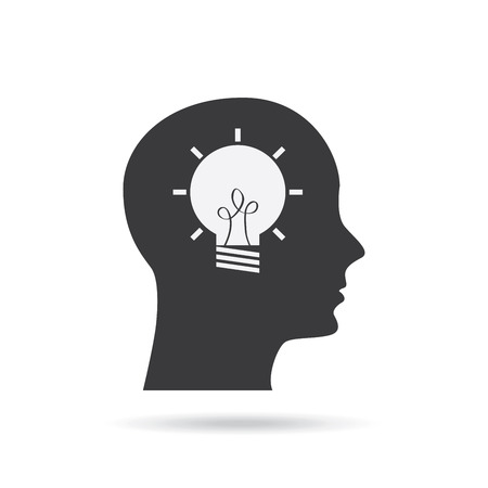 think design over white background vector illustrationのイラスト素材