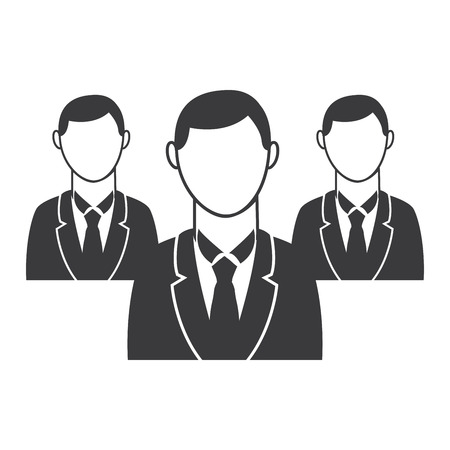 teamwork design over  white background vector illustrationのイラスト素材