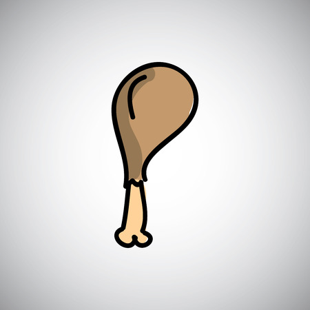 chicken graphic design. Vector illustration. のイラスト素材