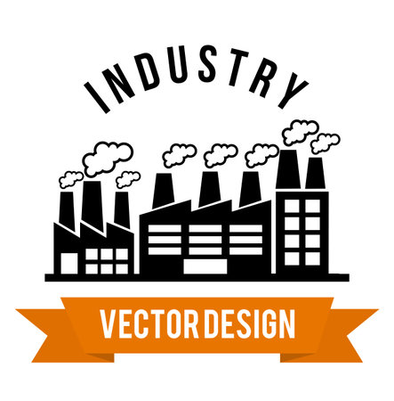 industry graphic design , vector illustrationのイラスト素材