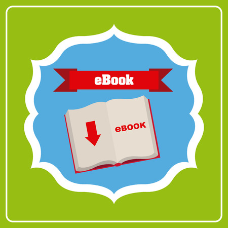 ebook graphic design  ,vector illustrationのイラスト素材