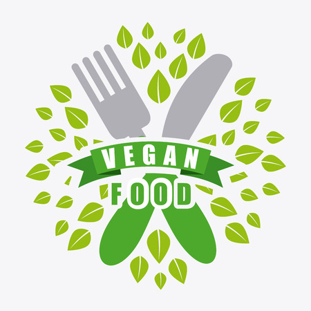 organic food label ,vector illustrationのイラスト素材