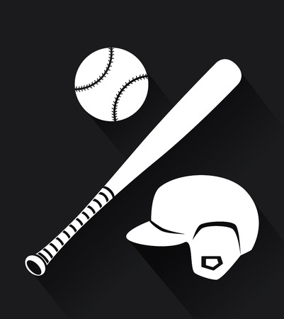 Sport design over white background, vector illustrationのイラスト素材