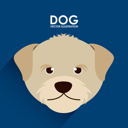 dog design icon ,vector illustrationのイラスト素材