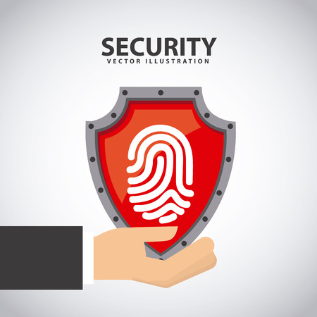 security system icon , vector illustrationのイラスト素材