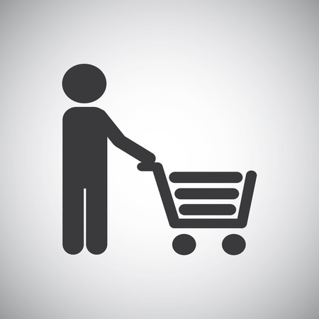 shopping graphic design , vector illustrationのイラスト素材