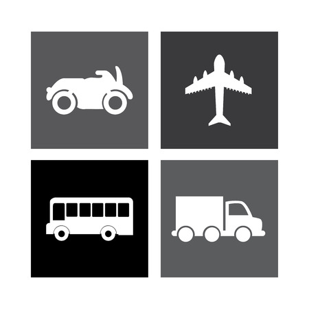 transport graphic design , vector illustrationのイラスト素材
