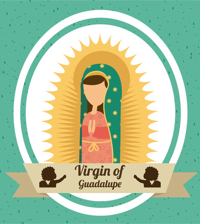 holy mary design , vector illustrationのイラスト素材