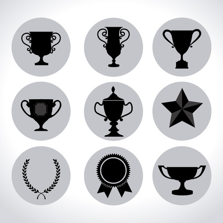 Winner design over white background, vector illustrationのイラスト素材