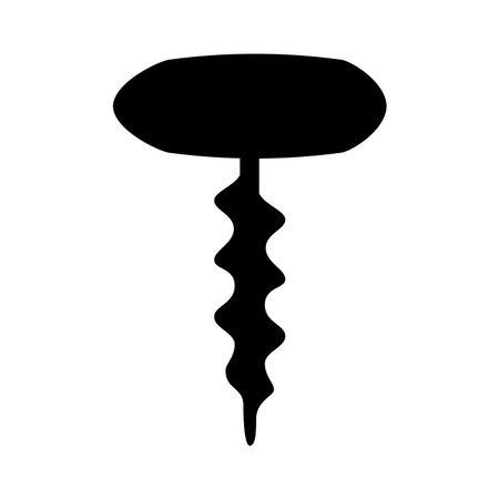 corkscrew graphic design , vector illustrationのイラスト素材