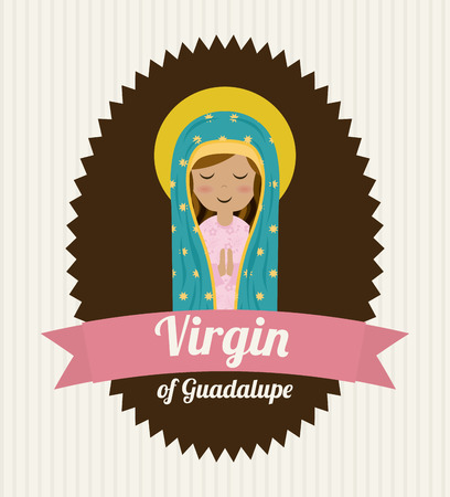 holy mary design , vector illustrationのイラスト素材