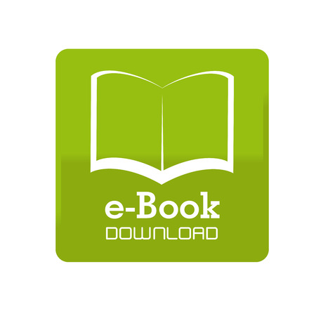 eBook  design over white background, vector illustrationのイラスト素材