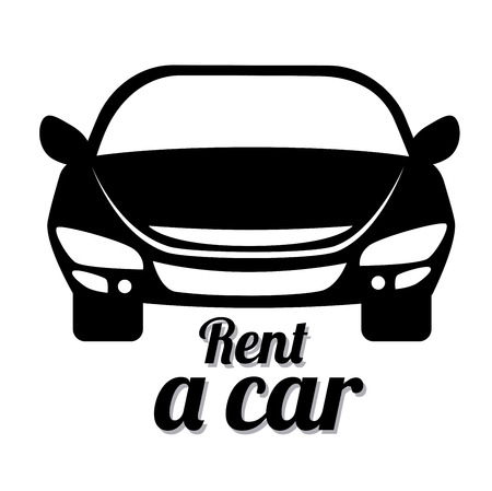 Car design over white background, vector illustrationのイラスト素材