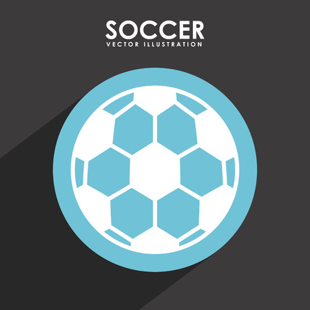 soccer graphic design , vector illustrationのイラスト素材