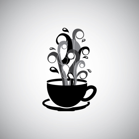 coffee graphic design , vector illustrationのイラスト素材