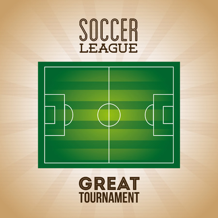 soccer graphic design , vector illustrationのイラスト素材