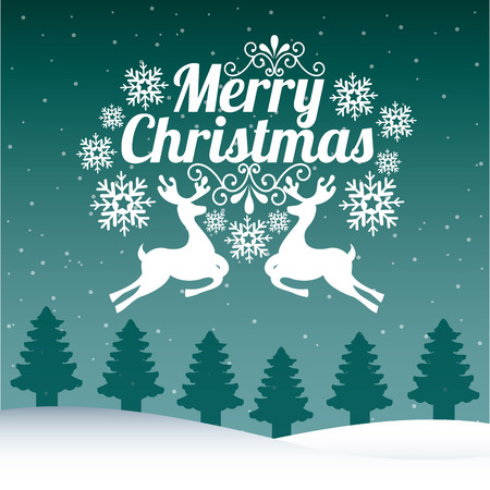 christmas graphic design , vector illustrationのイラスト素材