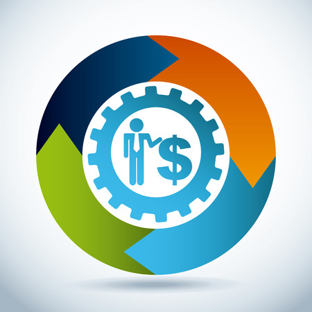 infographic design , vector illustrationのイラスト素材