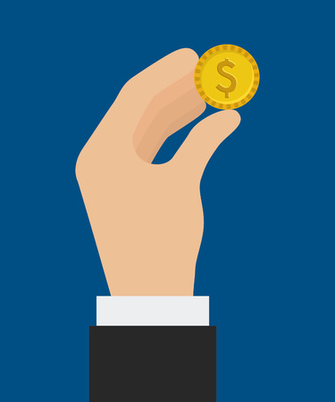 money graphic design , vector illustrationのイラスト素材