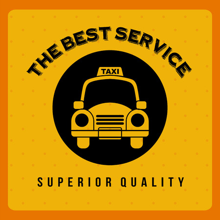 taxi graphic design , vector illustrationのイラスト素材
