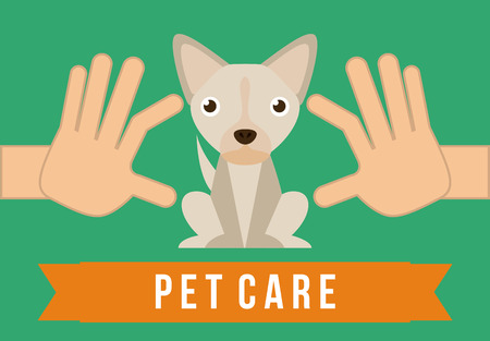 pet graphic design , vector illustrationのイラスト素材