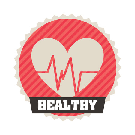 cardio graphic design , vector illustrationのイラスト素材