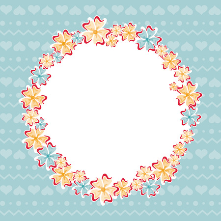 floral graphic design , vector illustrationのイラスト素材