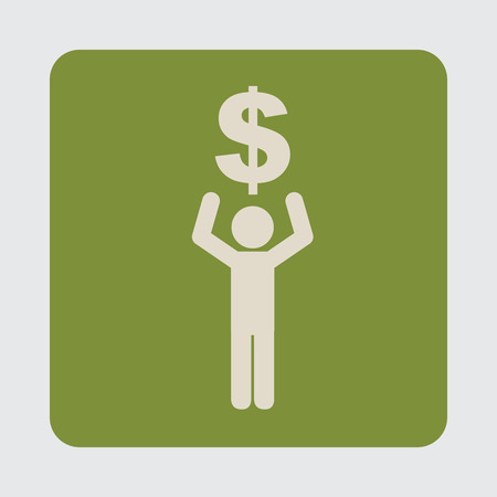 worker graphic design , vector illustrationのイラスト素材