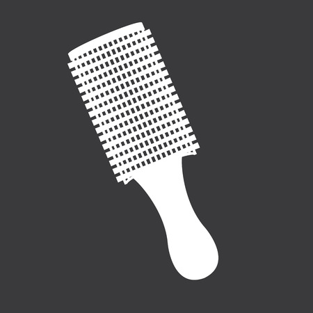 hair brush graphic design , vector illustrationのイラスト素材